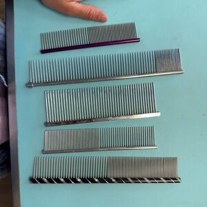 Assorted Metal Combs